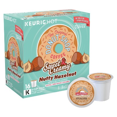 Keurig Sweet  Creamy Hazelnut Iced Coffee K-Cups product details page
