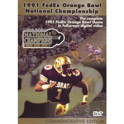 1991 Fedex Orange Bowl National Championship
