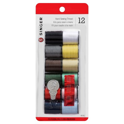 Singer 12-pk Thread - Assorted Colors