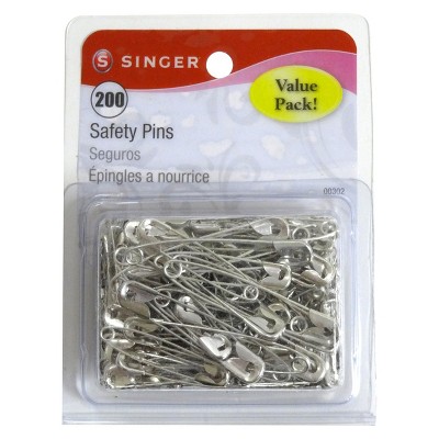 Singer 200-pk Safety Pins