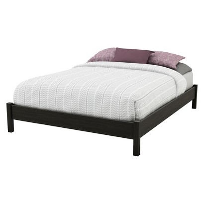 South Shore Vintage Platform Bed - Ebony (Queen) product details page