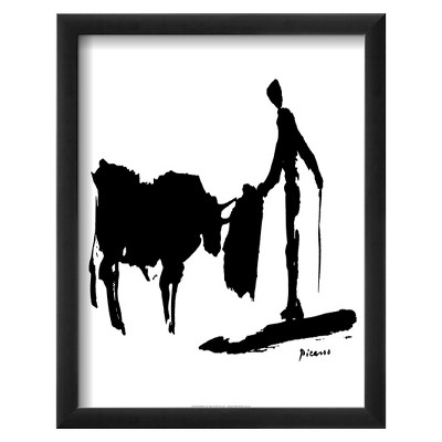 Art.com - Bullfight II Framed Art Print