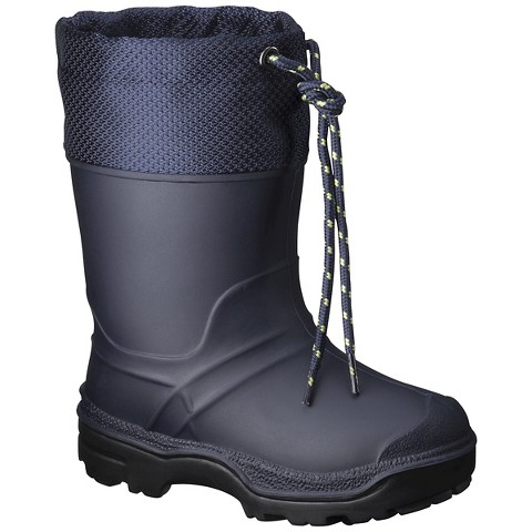 ... Boy's SnowMaster Icestorm Winter Boots - Navy product details page