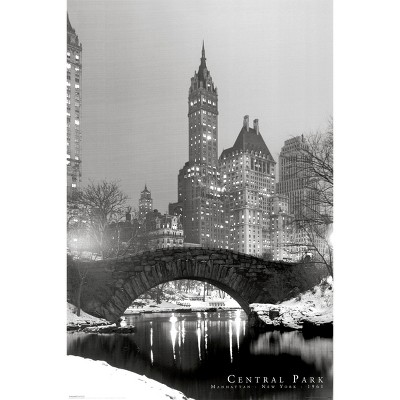 Art.com - Central Park 1961 Framed Poster