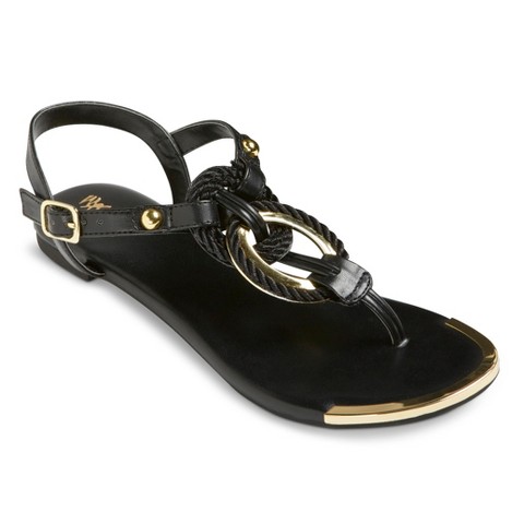Women's Braided Metallic Sandal product details page