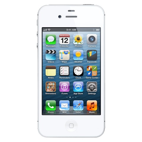 iPhone 4S 16GB White - Verizon with 2-year contract product details ...