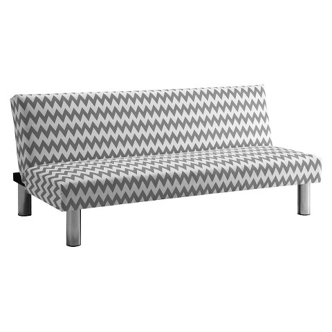 Chevron Sofa Bed - Gray/White : Target