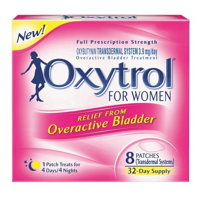 why was oxytrol patch discontinued