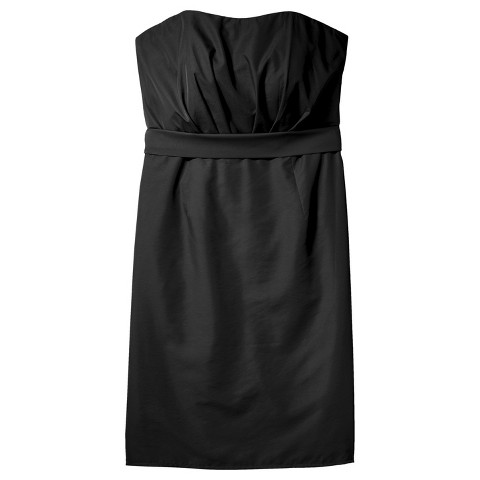 Women's Taffeta Strapless Bridesmaid Dress - TEVOLIO product details ...
