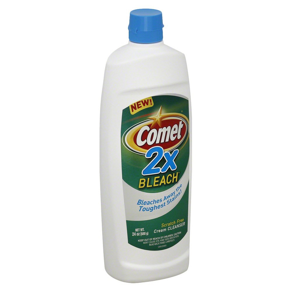 UPC 678112104659 Comet2x Bleach Scratch Free Cream Cleanser 24 oz