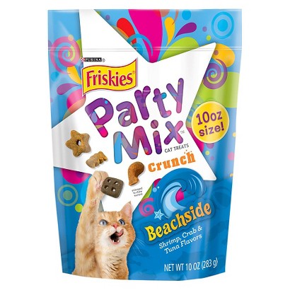 UPC 050000291960 product image for Friskies Party Mix Beachside Crunch Cat Treats - 10 oz | upcitemdb.com