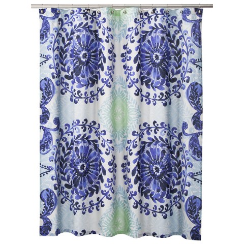 Grey And Yellow Curtain Panels Circo Shower Curtain