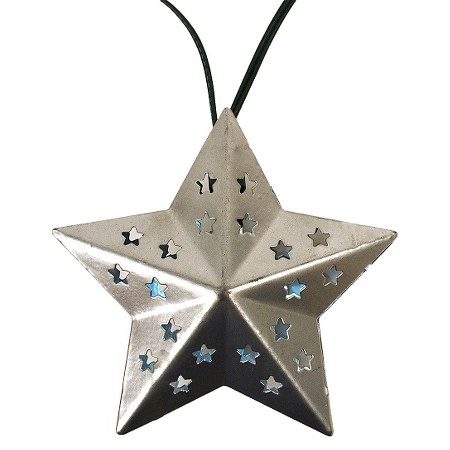 Solar Metal Star String Lights (20ct) - Threshold : Target