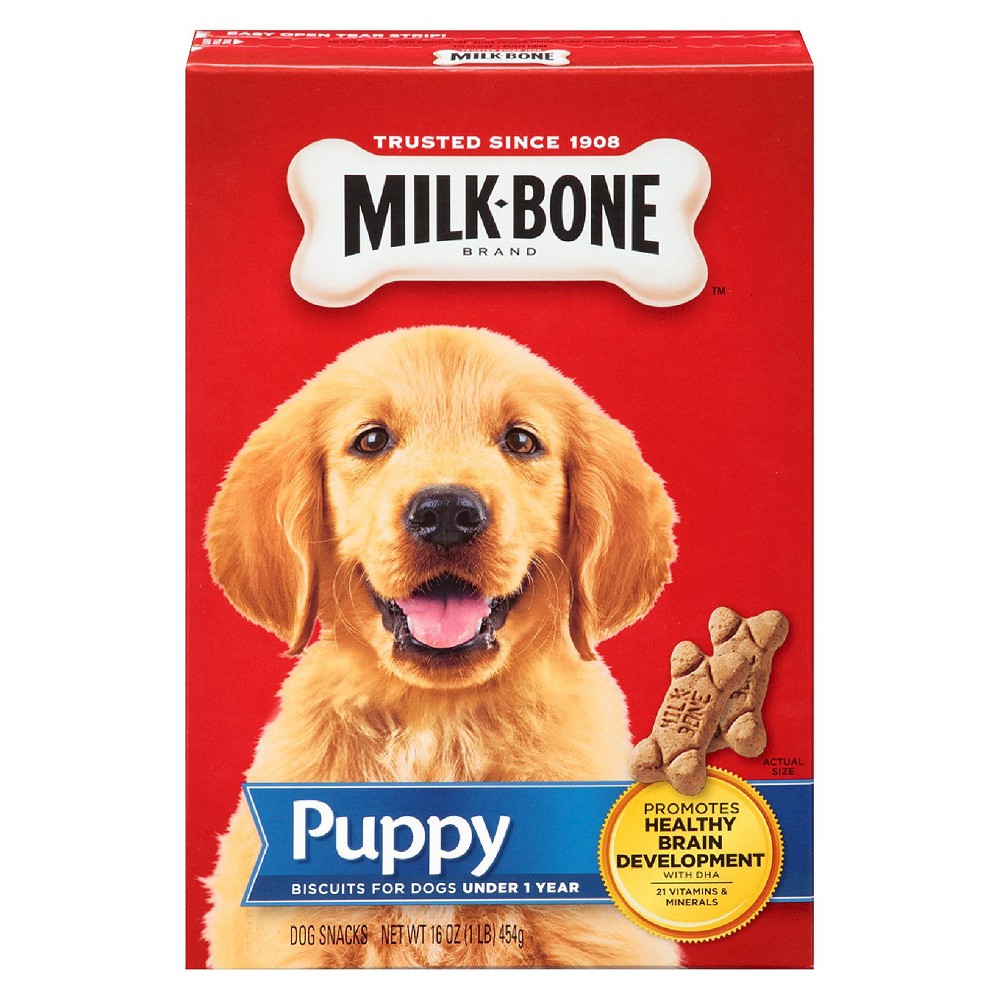 UPC 079100902064 product image for Milk Bone Biscuits for Puppies Dog Snacks 16 oz | upcitemdb.com