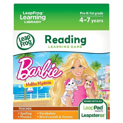 LeapFrog® Learning Game: Barbie Malibu Mysteries (for LeapPad™ Tablets and LeapsterGS)