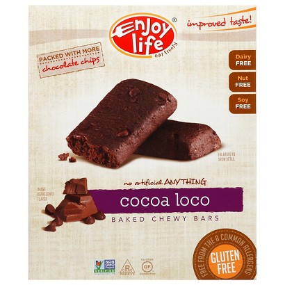 UPC 853522000382 product image for Enjoy Life Oven Baked Cocoa Loco Chewy Bars 5 ct | upcitemdb.com