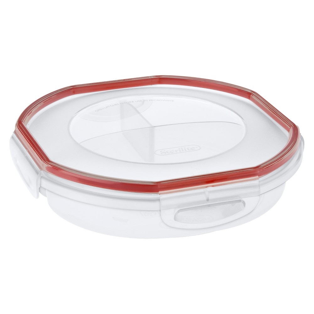 UPC 073149391865 product image for Sterilite Round Divided Food Container 4.8 cups | upcitemdb.com