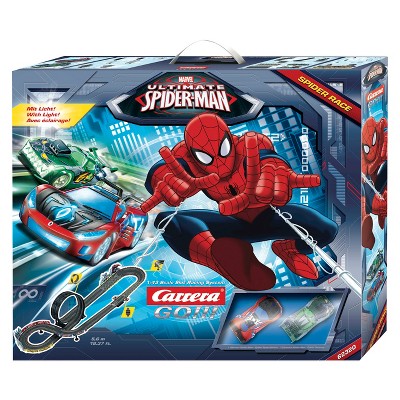 carrera spiderman race track