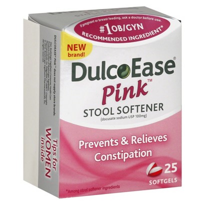 UPC 681421028011 product image for Dulcolax DulcoEase Pink Stool Softener Softgels for Constipation | upcitemdb.com