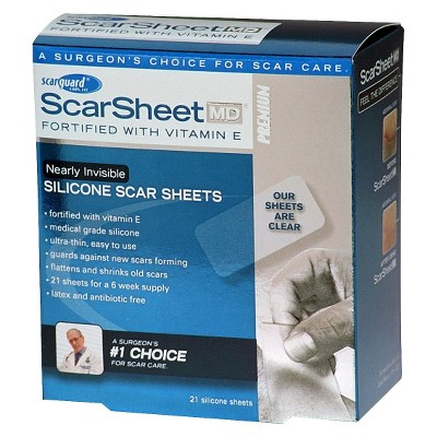 scarguard silicone sheets