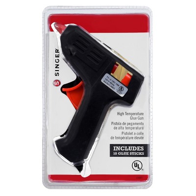 Singer High Temp Glue Gun w/10ct Glue Stick