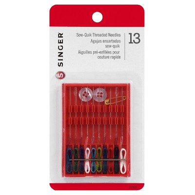 Singer Sew-Quik Threaded Needles