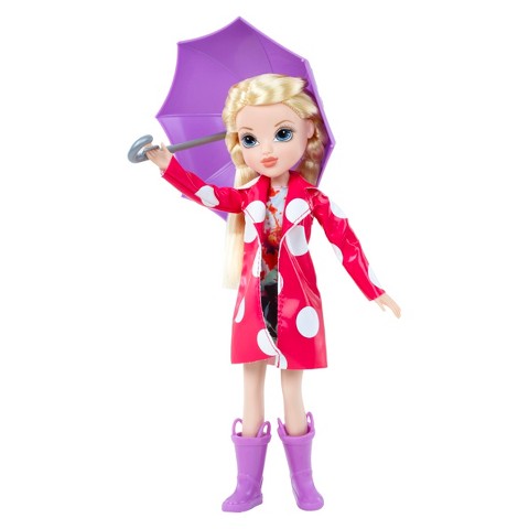 Moxie Girlz Raincoat Color Splash Doll- Avery