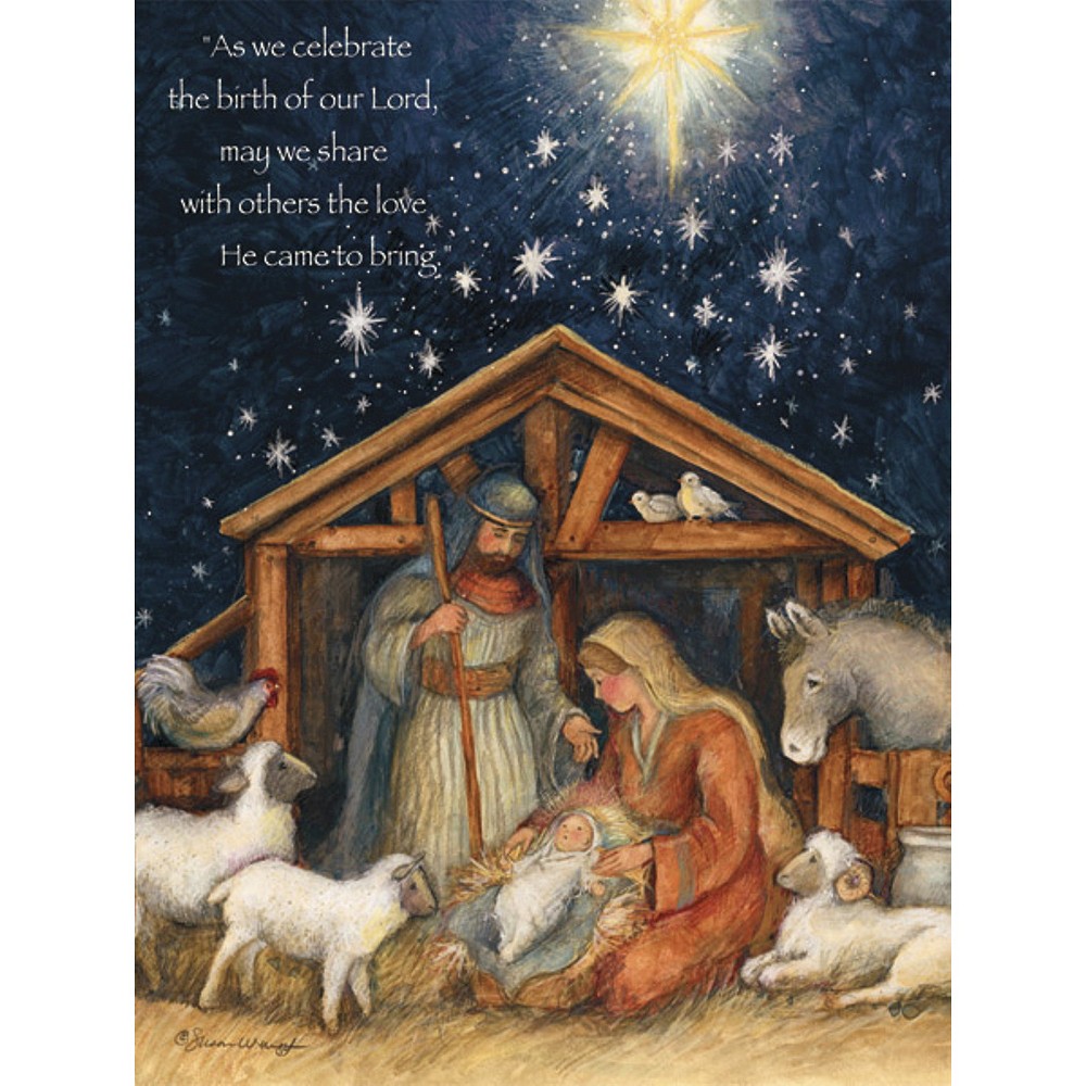 UPC 739744139188 product image for Boxed Christmas Card - Holy Family | upcitemdb.com