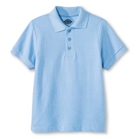 DickiesÂ® Boys' School Uniform Short-Sleeve Pique Polo product details ...