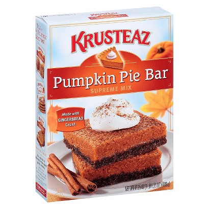 UPC 041449111582 product image for Krusteaz Pumpkin Pie Bar Mix 17.25 oz | upcitemdb.com