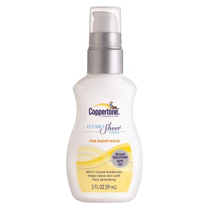 UPC 041100704955 product image for Coppertone Clearly Sheer Sunny Days Face Lotion SPF 30 - 2 oz | upcitemdb.com