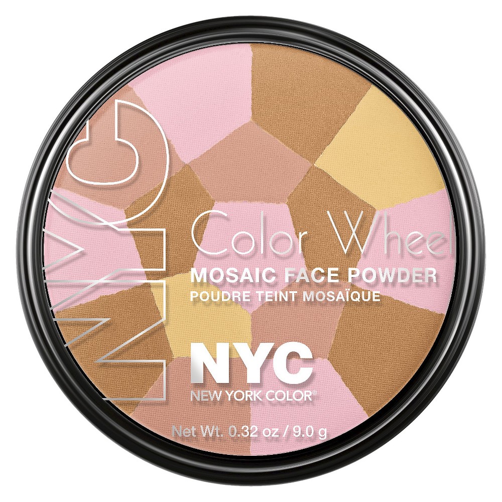 UPC 074170413373 NYC Color Wheel Mosaic Face Powder Bronzed Pink