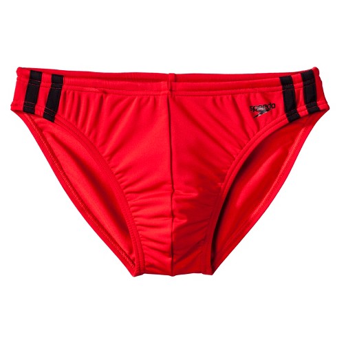 Speedo Mens Shoreline Solid Swim Briefs Ebay