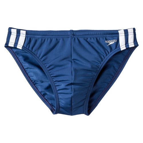 Speedo Mens Shoreline Solid Swim Briefs 