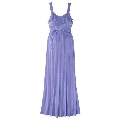 Maternity Sleeveless Ruffled Maxi Dress-Liz LangeÂ® for Target ...