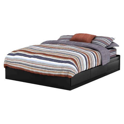 South Shore Fusion 2-Drawer Queen Platform Bed product details page