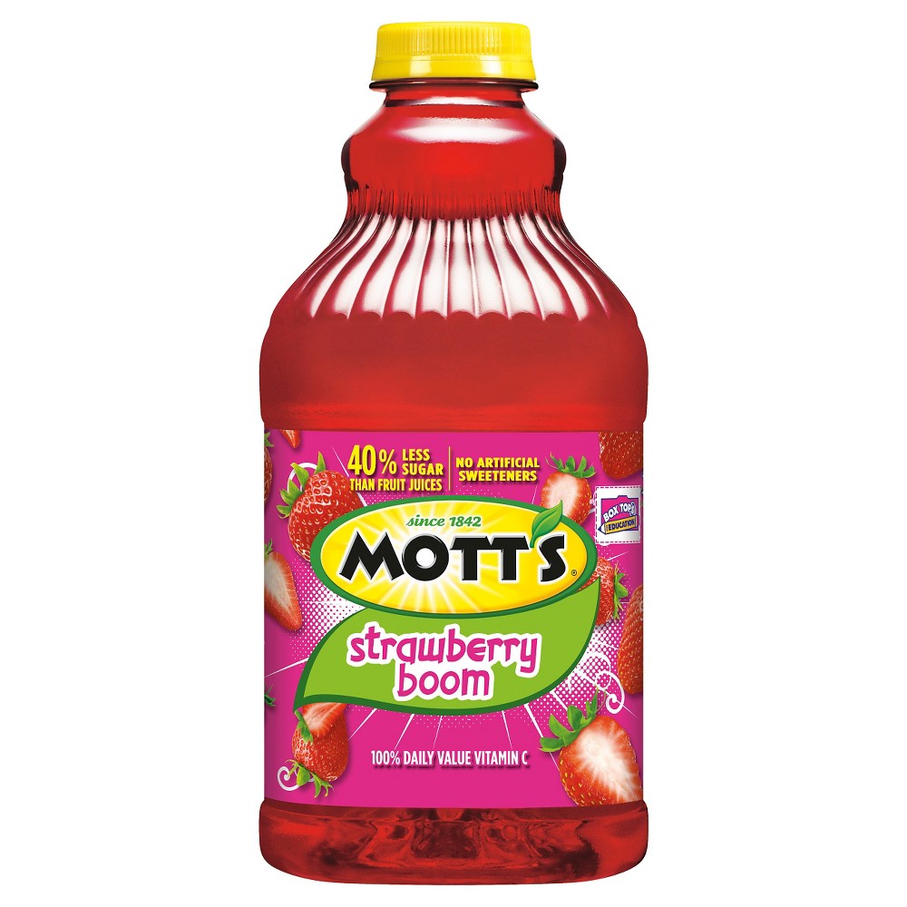 UPC 014800002874 product image for Mott's Strawberry Boom Juice 64 oz | upcitemdb.com