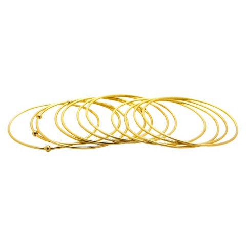 Women's Fashion Bangle Bracelet - Gold