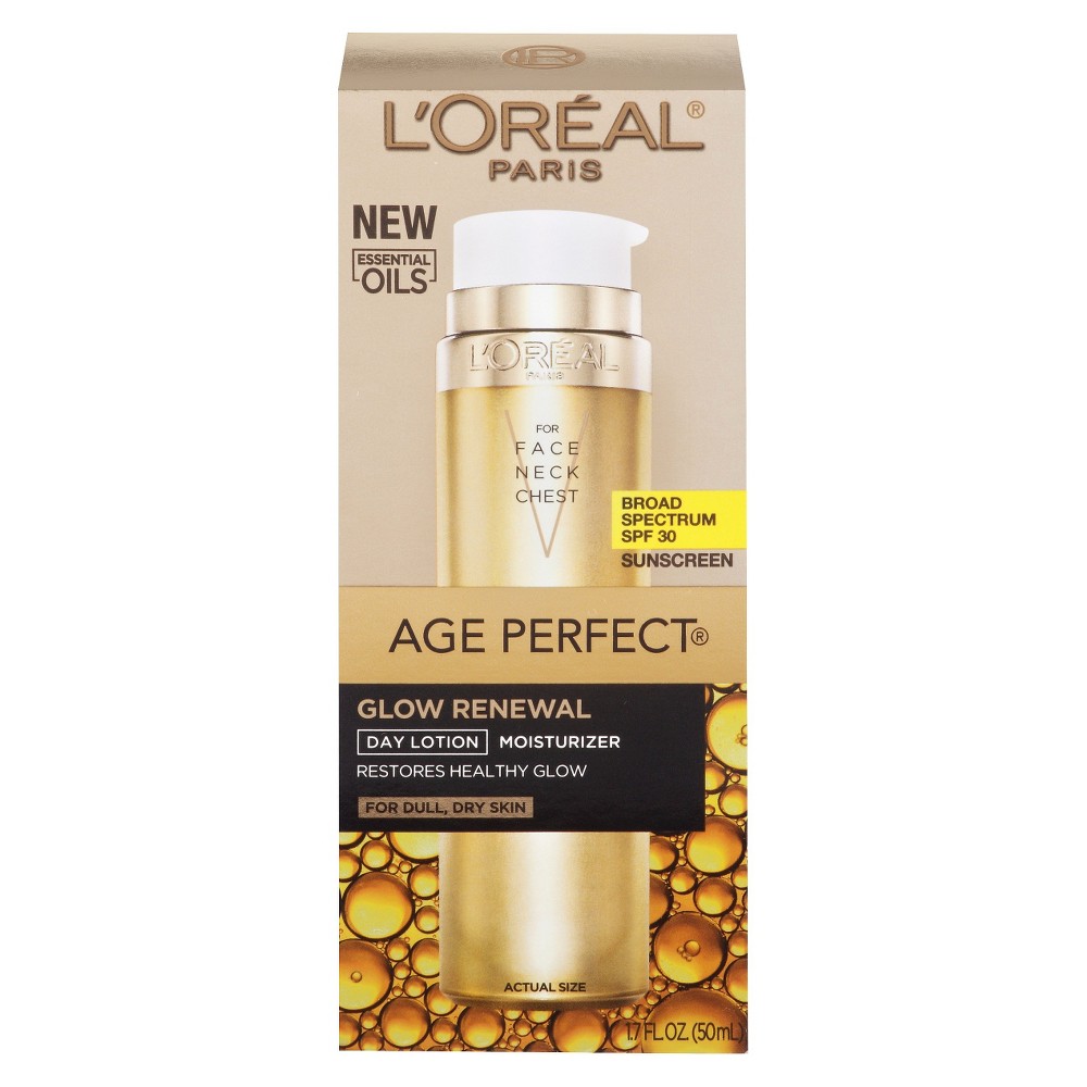 UPC 071249265857 product image for L'Oreal Paris Age Perfect Glow Renewal SPF 30 Lotion - 1.7 fl oz | upcitemdb.com