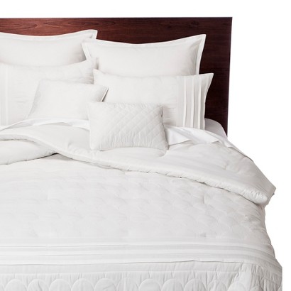 Colette 8 Piece Bedding Comforter Set - White : Target