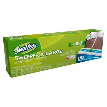 UPC 037000870074 product image for Swiffer Sweeper X-Large Starter Kit | upcitemdb.com