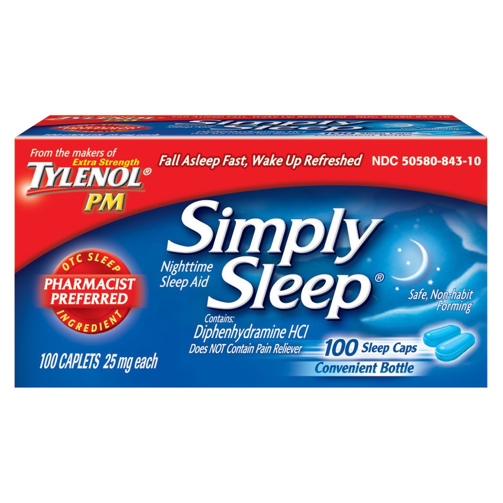 UPC 300450843241 product image for 24 Count SIMPLY SLEEP Caplet | upcitemdb.com