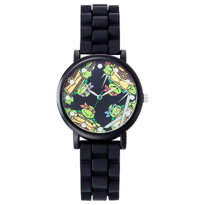 ... Teenage Mutant Ninja Turtles Analog Watch - Black product details page