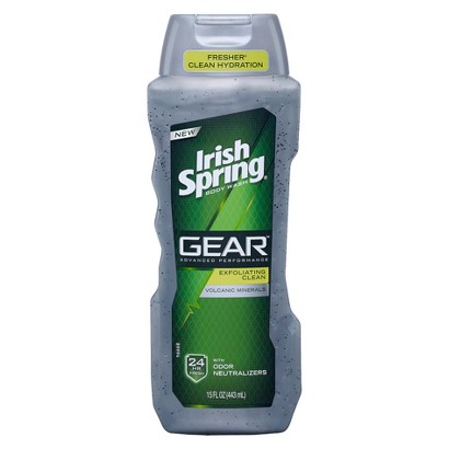 UPC 035000268587 product image for Irish Spring GEAR Exfoliating Clean Body Wash 15oz | upcitemdb.com