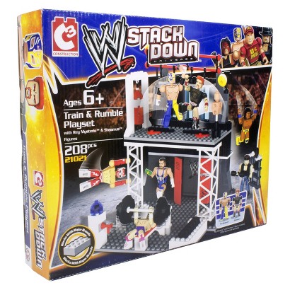UPC 885561210217 product image for WWE Train and Rumble Playset with Sheamus and Rey Mysterio | upcitemdb.com