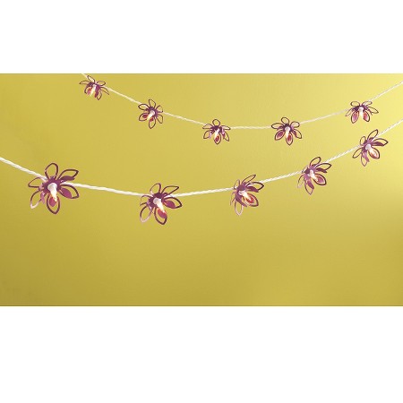 Room Essentials Metal Lotus String Light : Target