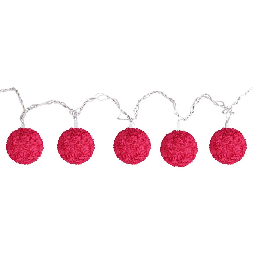 ROOM ESSENTIALS ROSETTE GLOBE STRING LIGHT