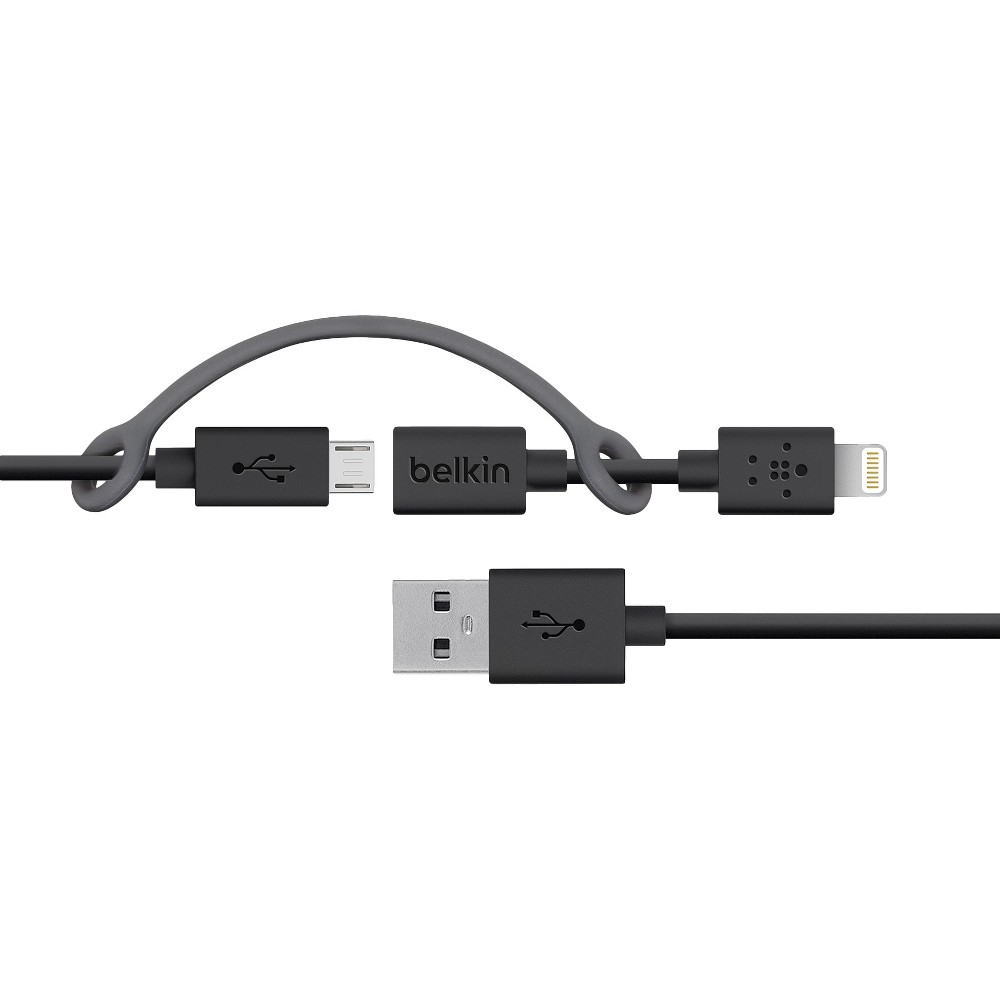 UPC 722868998717 product image for Belkin 3 Feet Micro Charge with Lightning Connector/Micro S Adapter - | upcitemdb.com