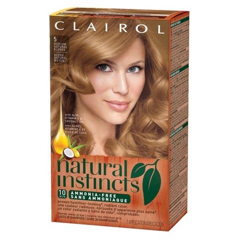 Natural Instincts Hair Color Clairol 72