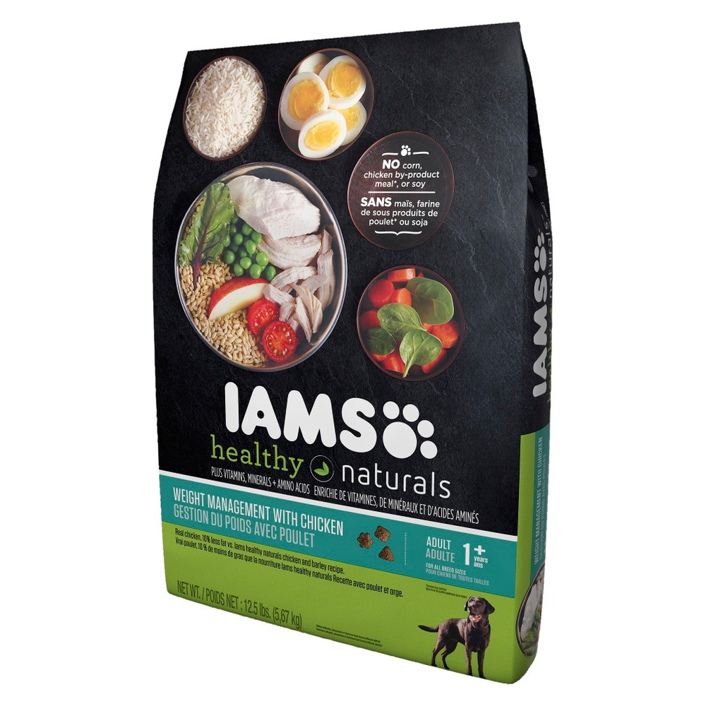 UPC 019014703630 product image for Iams Healthy Naturals Weight Management with Chicken Dry Dog Food 12. | upcitemdb.com